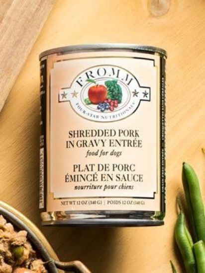 Fromm Four-Star Nutritionals® Shredded Pork in Gravy Entrée Food for Dogs